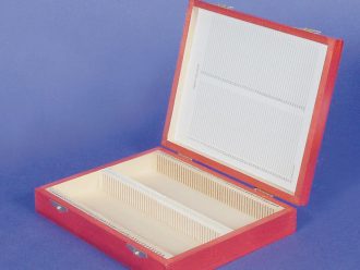 Slide Box, Wooden, Holds 100 Slides