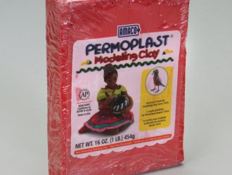 Modeling Clay, Red, 1 lb