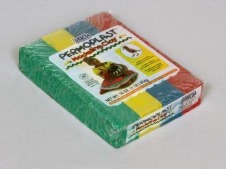 Modeling Clay Assortment 2 (blue, yellow, red, green), 1 lb