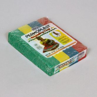Modeling Clay Assortment 2 (blue, yellow, red, green), 1 lb