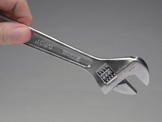 Adjustable Wrench, 8''