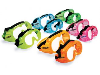 Safety Goggles, Small, Assorted Colors, Value Pack of 10