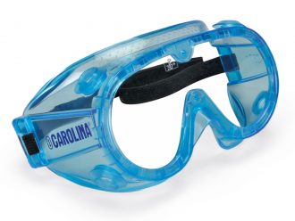 Safety Goggles, Large, Blue, Value Pack of 10