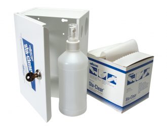 Metal Lens Cleaning Station