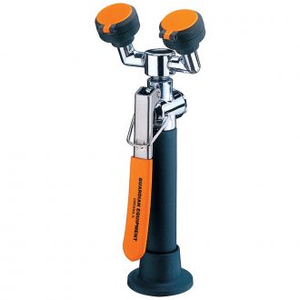 Combination Eyewash/Drench Hose, Deck Mount