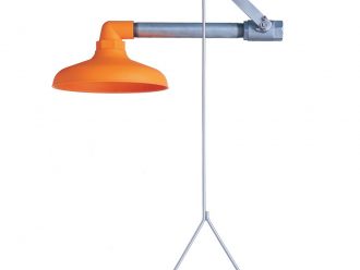 Emergency Shower, Horizontal Mount