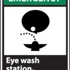 Eyewash Station Safety Sign