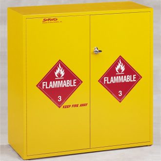 Flammables Floor Cabinet, 30 gal