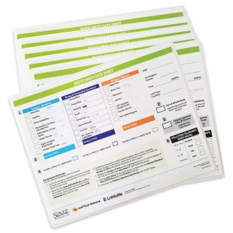 Biotic Index Data Sheet, Pack of 6