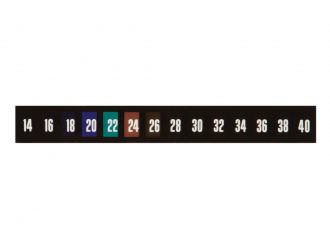 LaMotte® Thermometer Strip, 14–40° C