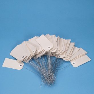 Specimen Tags, Plain, Pack of 100