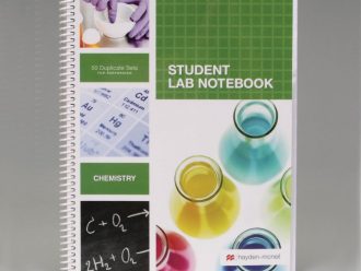 Carbonless Notebook, Chemistry, Spiral Bound, 50 Sheets
