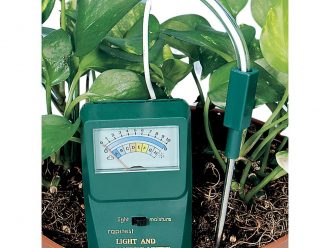 Soil Moisture and Light Meter, Sav-A-Plant II