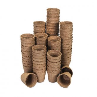 Peat Pots, 2 1/4'', Pack of 100