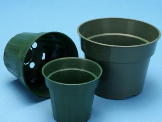 Plastic Pot, 4'', Pack of 100
