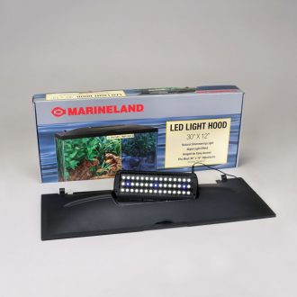 Aquarium Hood, Full, LED, for 29-gal Tank