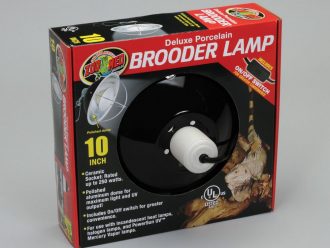 Porcelain Clamp Lamp, 10''