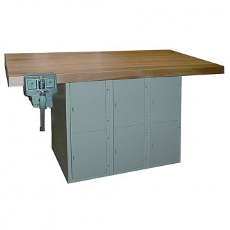 4-Station Locker -Type Workbench