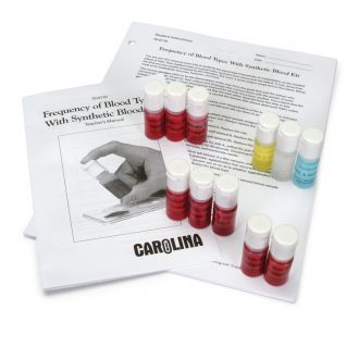 Carolina® Frequency of Synthetic Blood Types Kit Refill