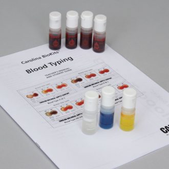 Blood Cells/Antisera Set, ABO/Rh with Anti-A, B, and D(Rh) Sera