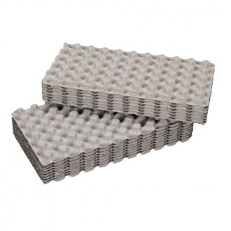 Papier Mache Quail Egg Tray, Pack of 15