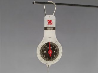 OHAUS Dial-Spring Scale, 1,000 g x 10 g/10 N x 0.02 N