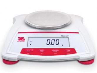 OHAUS Scout® Portable Electronic Balance, SKX422, 420 g, Readability 0.01 g