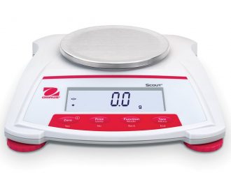 OHAUS Scout® Portable Electronic Balance, SKX421, 420 g, Readability 0.1 g