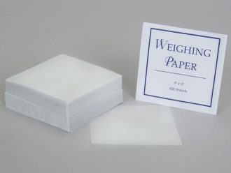 Weighing Paper, 3 x 3'', Pack of 500