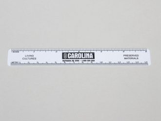 Ruler, White Vinyl, Pack of 12