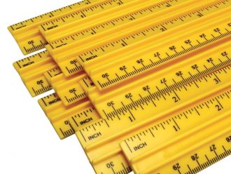 Ruler, Plastic Scale, Pack of 12