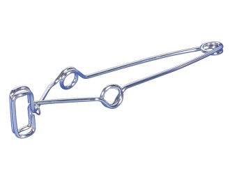 Test Tube Clamp with Grips, Stoddard