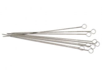 Nichrome Wire Loops, 24 Gauge, Pack of 12