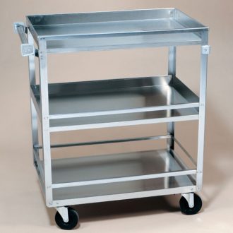 Stainless-Steel Medium-Duty Laboratory Cart
