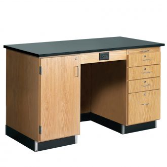 Instructor's Desk with Flat-Top