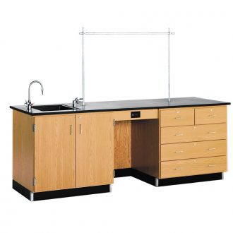 Deluxe Instructor's Desk with Flat-Top