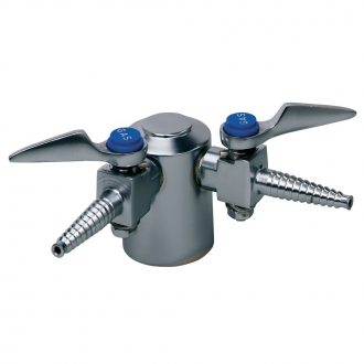 Deck Mounted Gas Fittings, 180 Degree Double