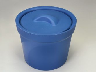 Ice Bucket, 4 L, Blue, with Lid