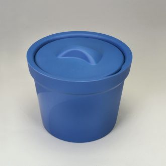 Ice Bucket, 4 L, Blue, with Lid