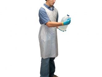Economy Polyethylene Lab Apron, Box of 100