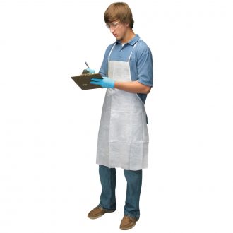 Economy Laminated Polypropylene Apron, Box of 100
