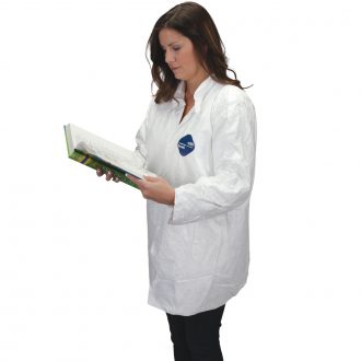 Disposable Laboratory Coat, Tyvek®, Medium