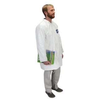 Disposable Laboratory Coat, Tyvek®, Large