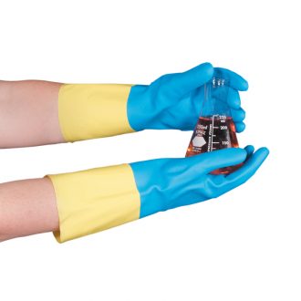 Gloves, Neoprene/Latex Utility, Small, Pair