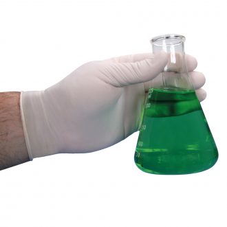 Latex-Free Gloves, Powder Free, Medium, Dispenser of 100