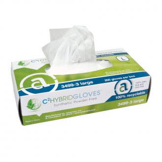 Stretch Polyethylene Gloves, Medium, Box of 200
