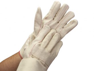 Gloves, Cotton/Canvas Heat-Resistant, Pair