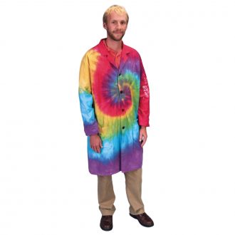 Tie-Dyed Laboratory Coat, Medium