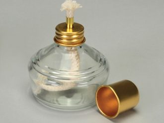 Alcohol Lamp with Metal Cap