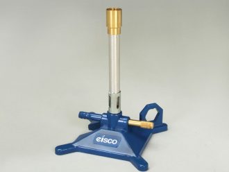 No-Tip Bunsen Burner with Flame Stabilizer and Gas-Adjustment Valve, Natural Gas